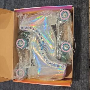 NEW Impala Holographic Womens sz 10 rollerskates